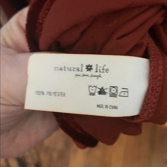 Natural Life Velvet button down shirt xl - Picture 5 of 5